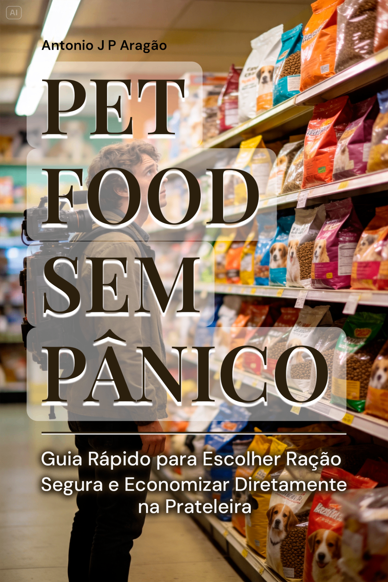 Capa do Guia 3: Pet Food Sem Pânico